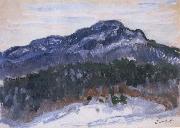 Claude Monet Mount Kolsaas oil painting artist
